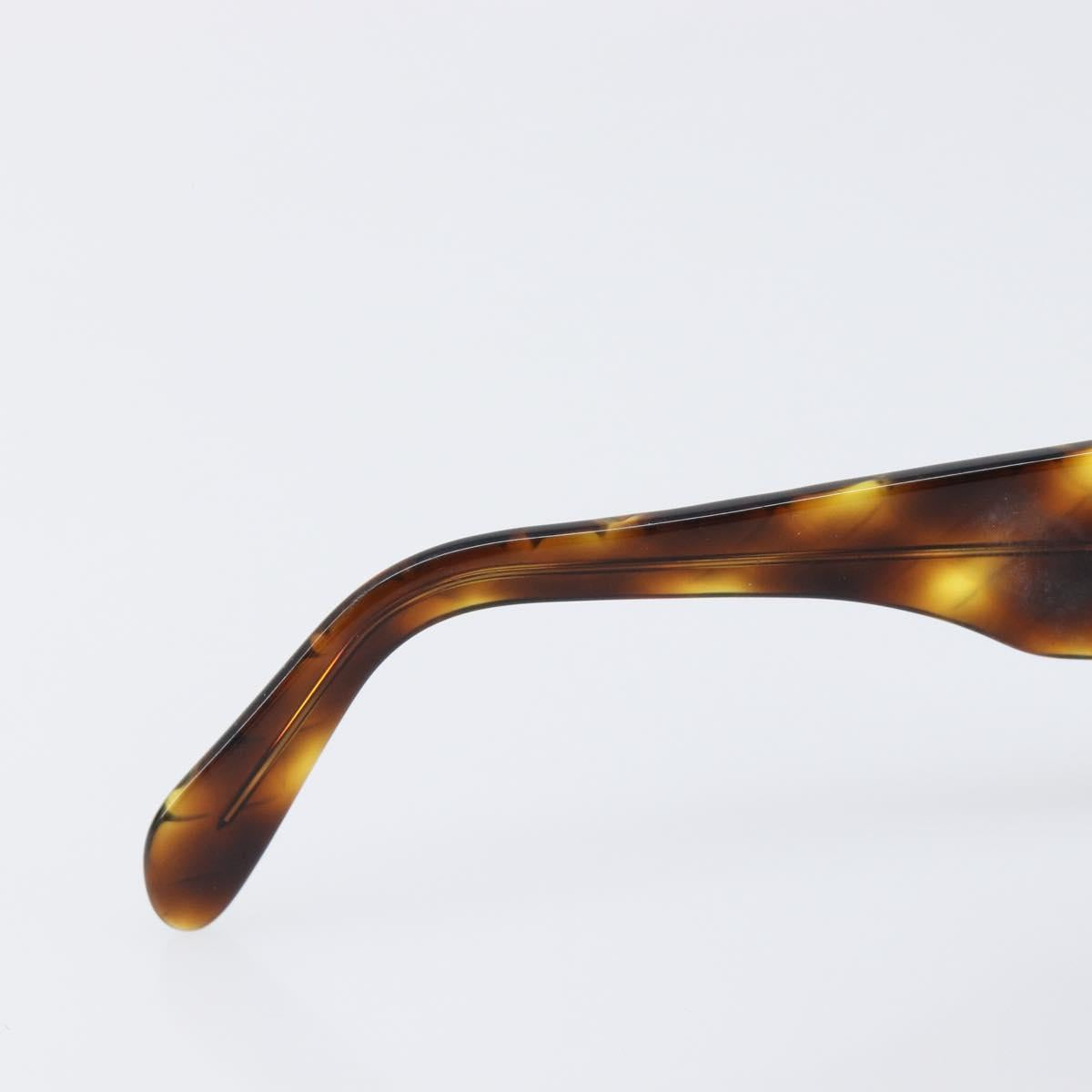 CHANEL Tortoise Pattern Sunglasses Plastic Brown Gold CC Auth BA15309