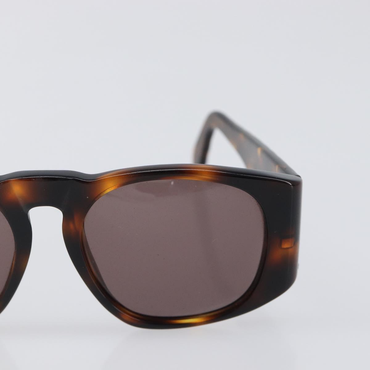 CHANEL Tortoise Pattern Sunglasses Plastic Brown Gold CC Auth BA15309