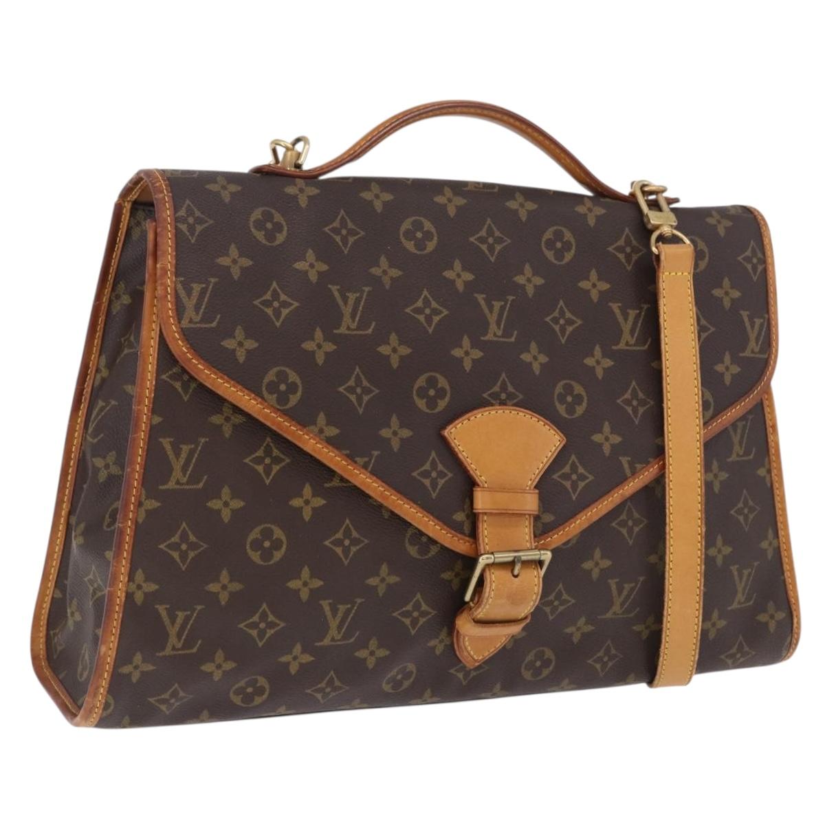LOUIS VUITTON Monogram Beverly Hand Bag 2way M51121 LV Auth BA15325