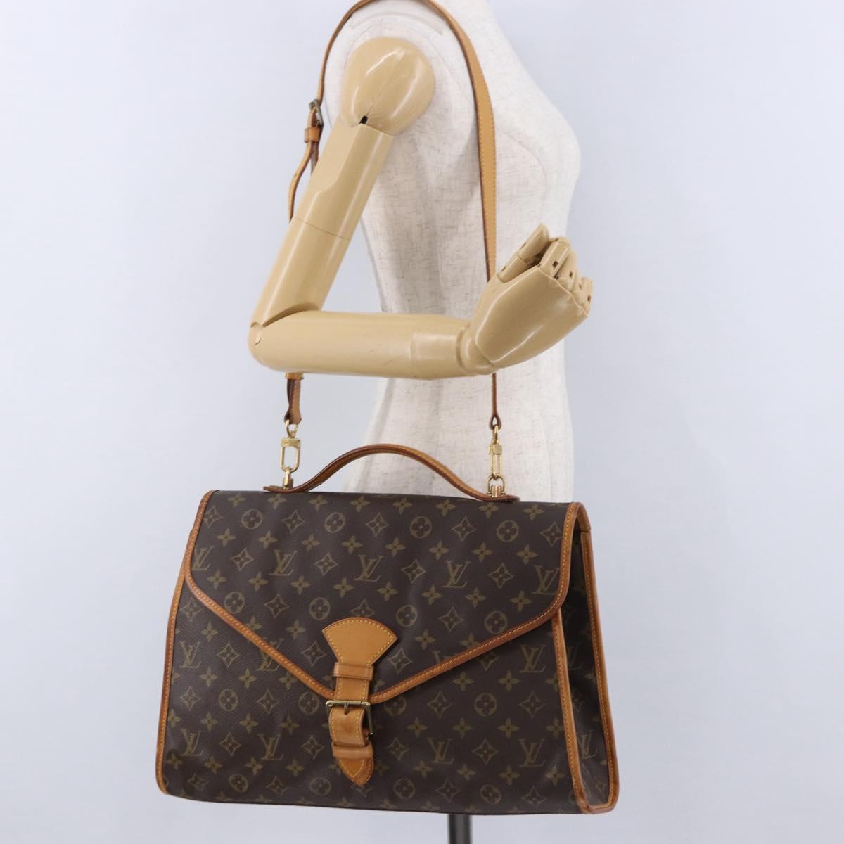 LOUIS VUITTON Monogram Beverly Hand Bag 2way M51121 LV Auth BA15325