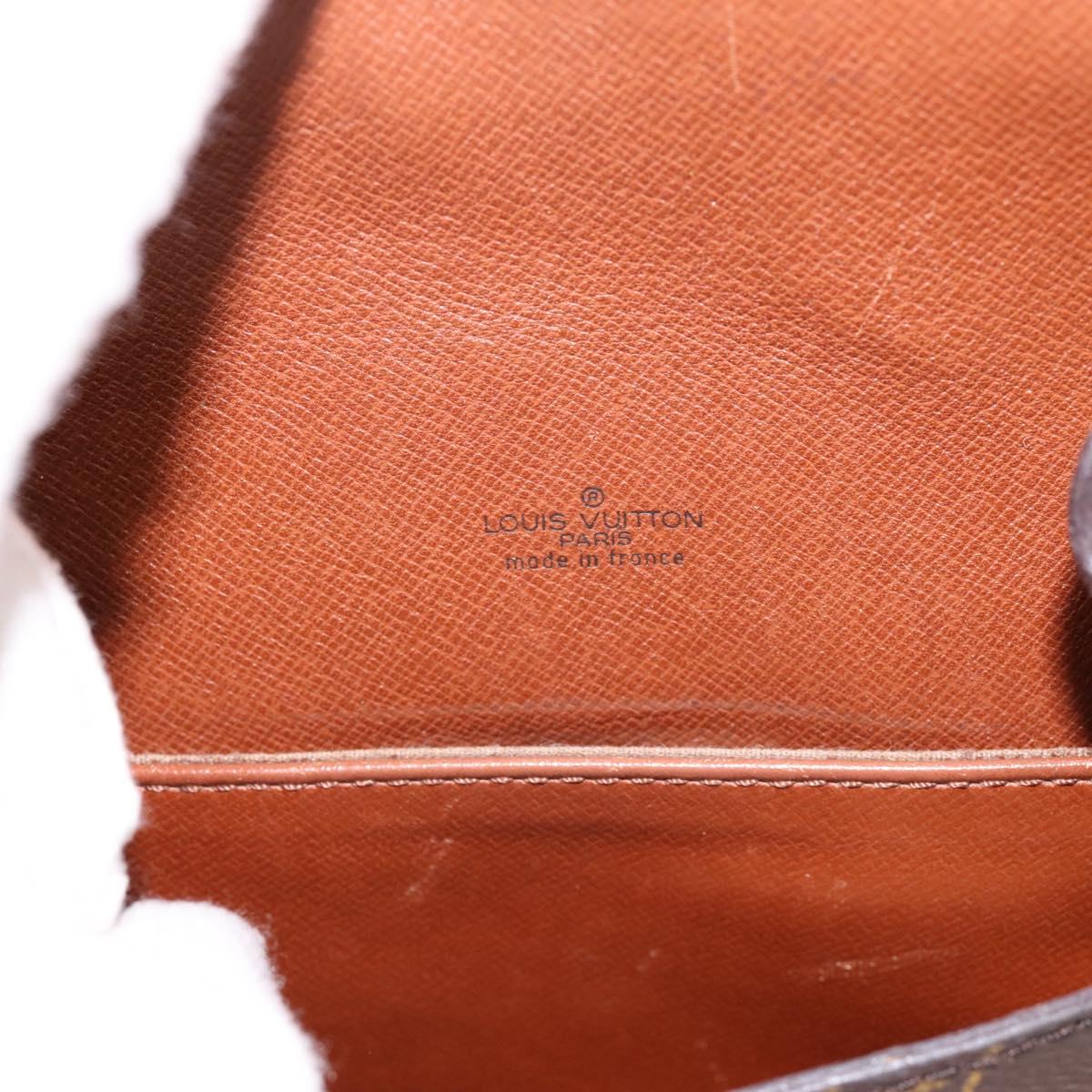 LOUIS VUITTON Monogram Saint Cloud PM Shoulder Bag M51244 LV Auth BA15343