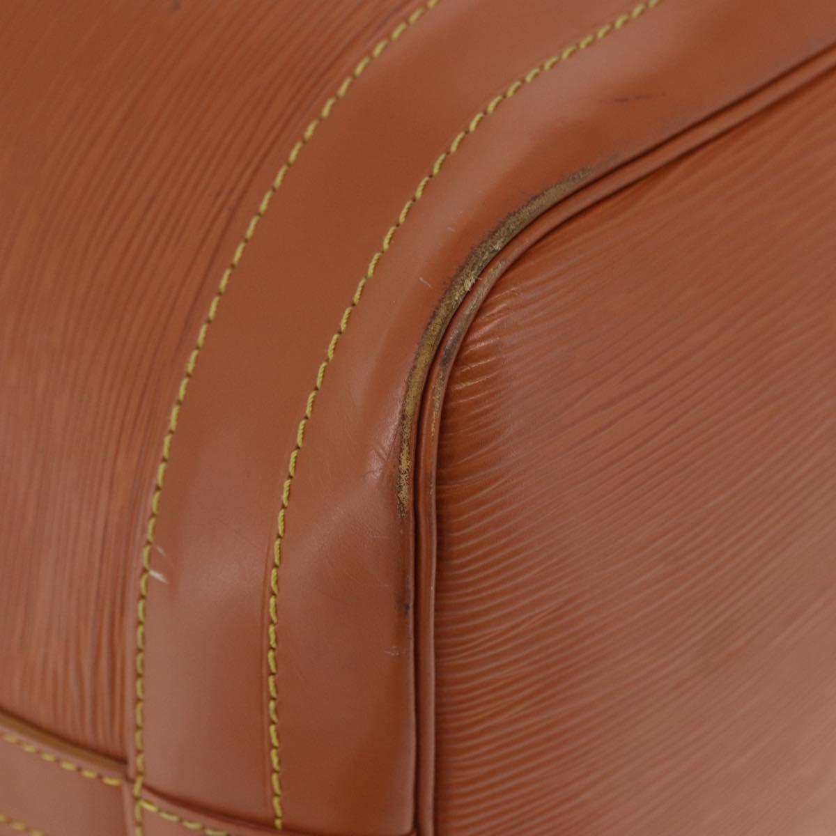 LOUIS VUITTON Epi Noe Shoulder Bag Brown M44008 LV Auth BA15348
