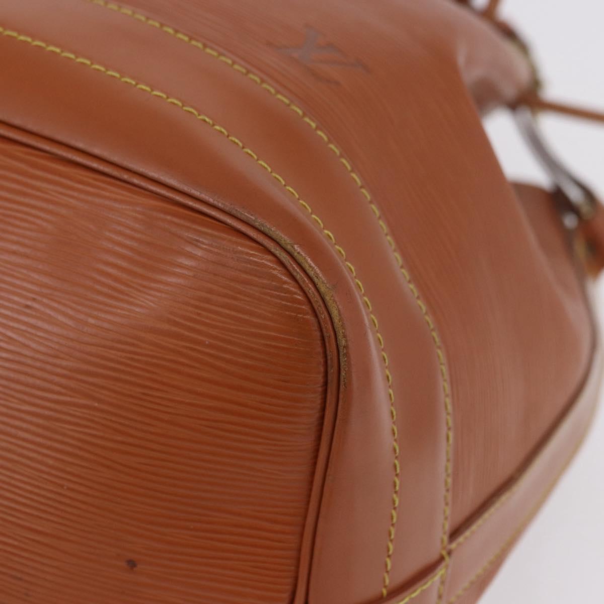 LOUIS VUITTON Epi Noe Shoulder Bag Brown M44008 LV Auth BA15348