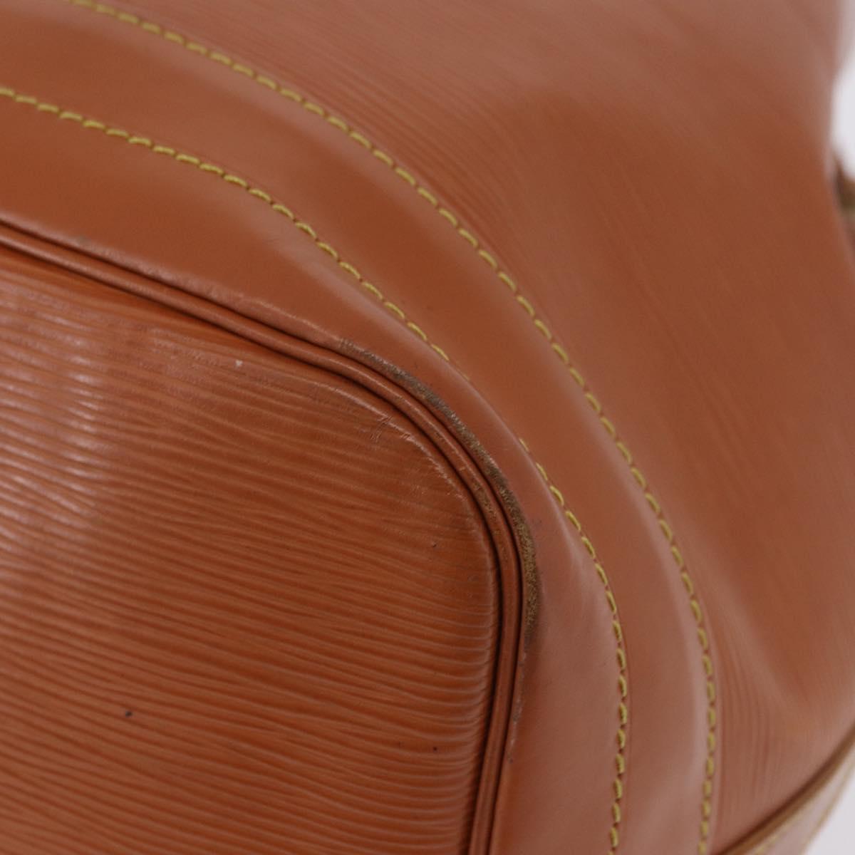 LOUIS VUITTON Epi Noe Shoulder Bag Brown M44008 LV Auth BA15348
