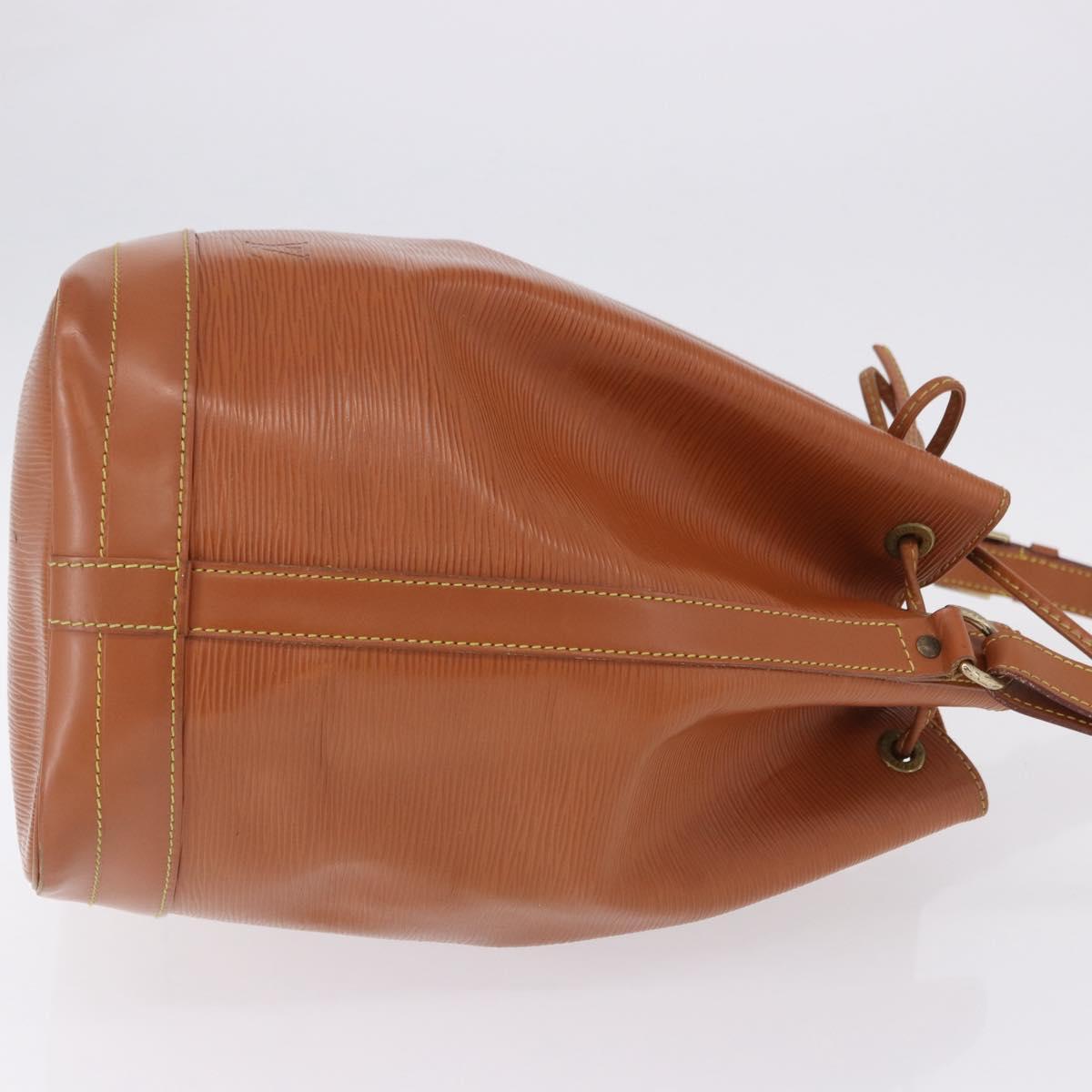 LOUIS VUITTON Epi Noe Shoulder Bag Brown M44008 LV Auth BA15348