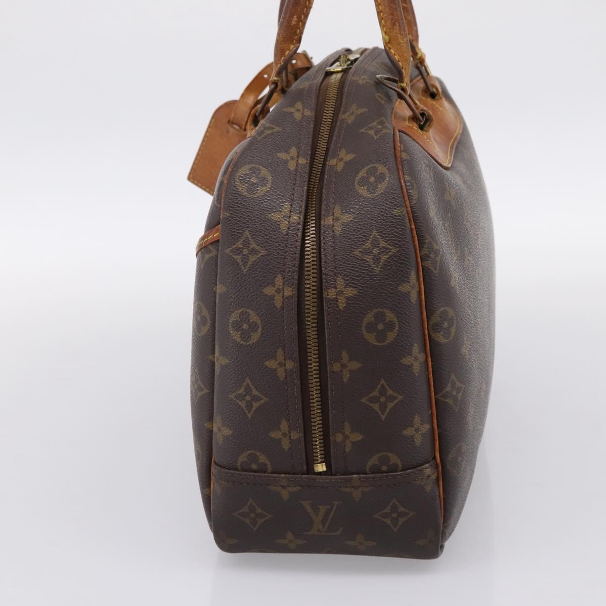 LOUIS VUITTON Monogram Deauville Hand Bag M47270 LV Auth BA15353
