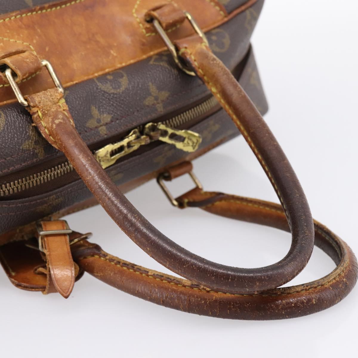 LOUIS VUITTON Monogram Deauville Hand Bag M47270 LV Auth BA15353