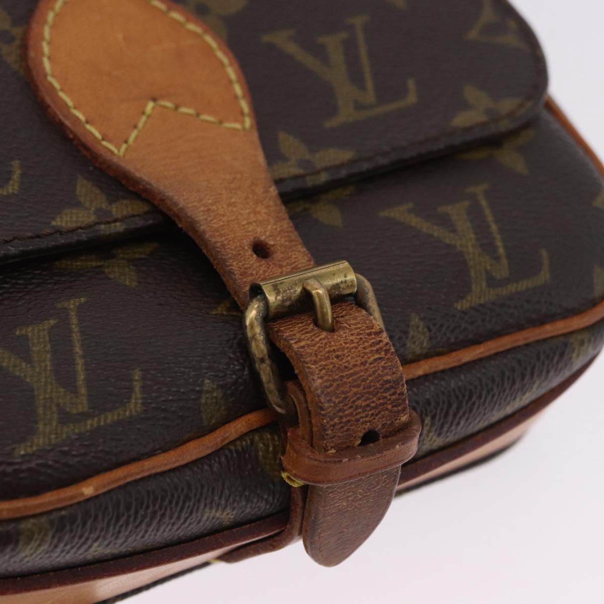LOUIS VUITTON Monogram Cartouchiere PM Shoulder Bag M51254 LV Auth BA15365
