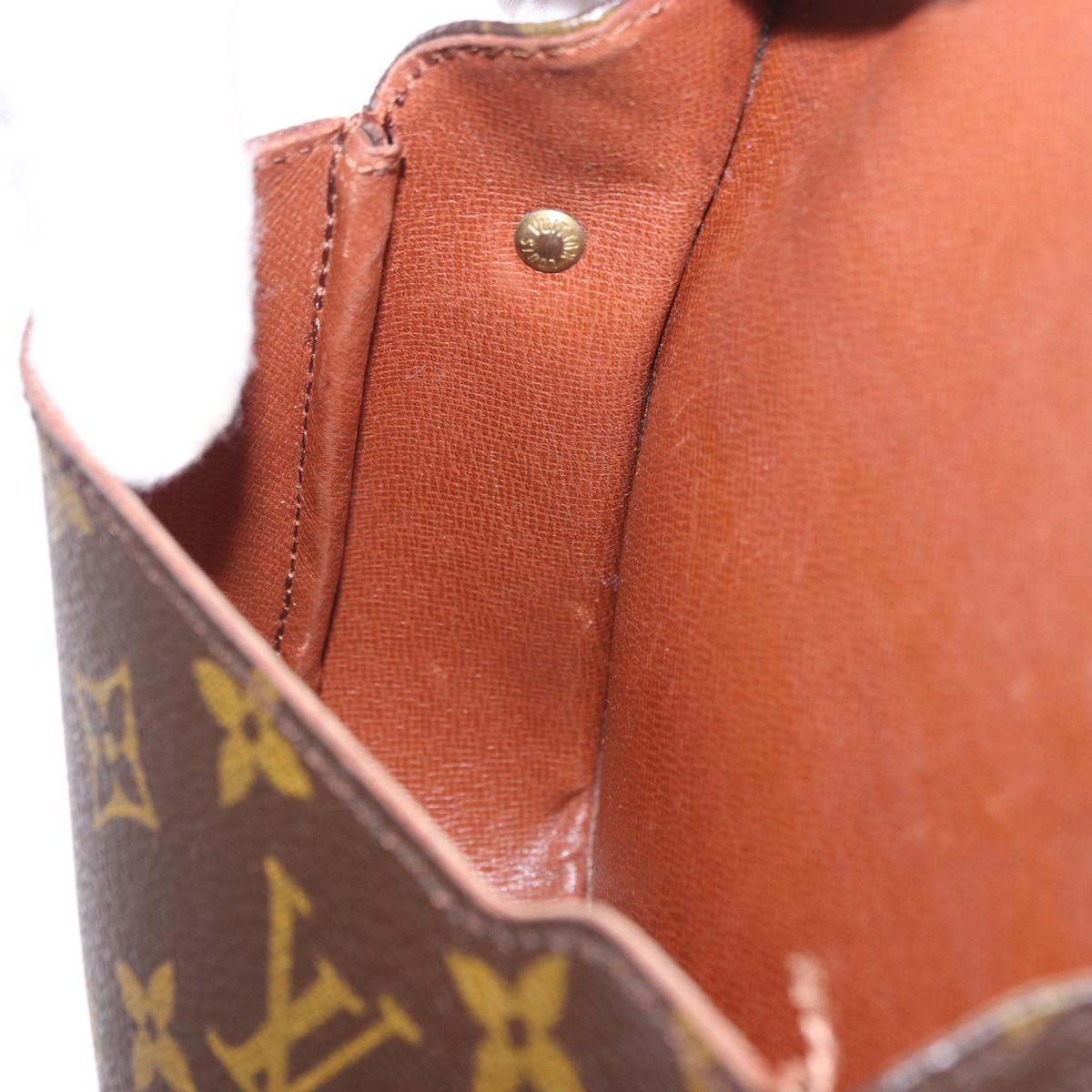 LOUIS VUITTON Monogram Cartouchiere PM Shoulder Bag M51254 LV Auth BA15365