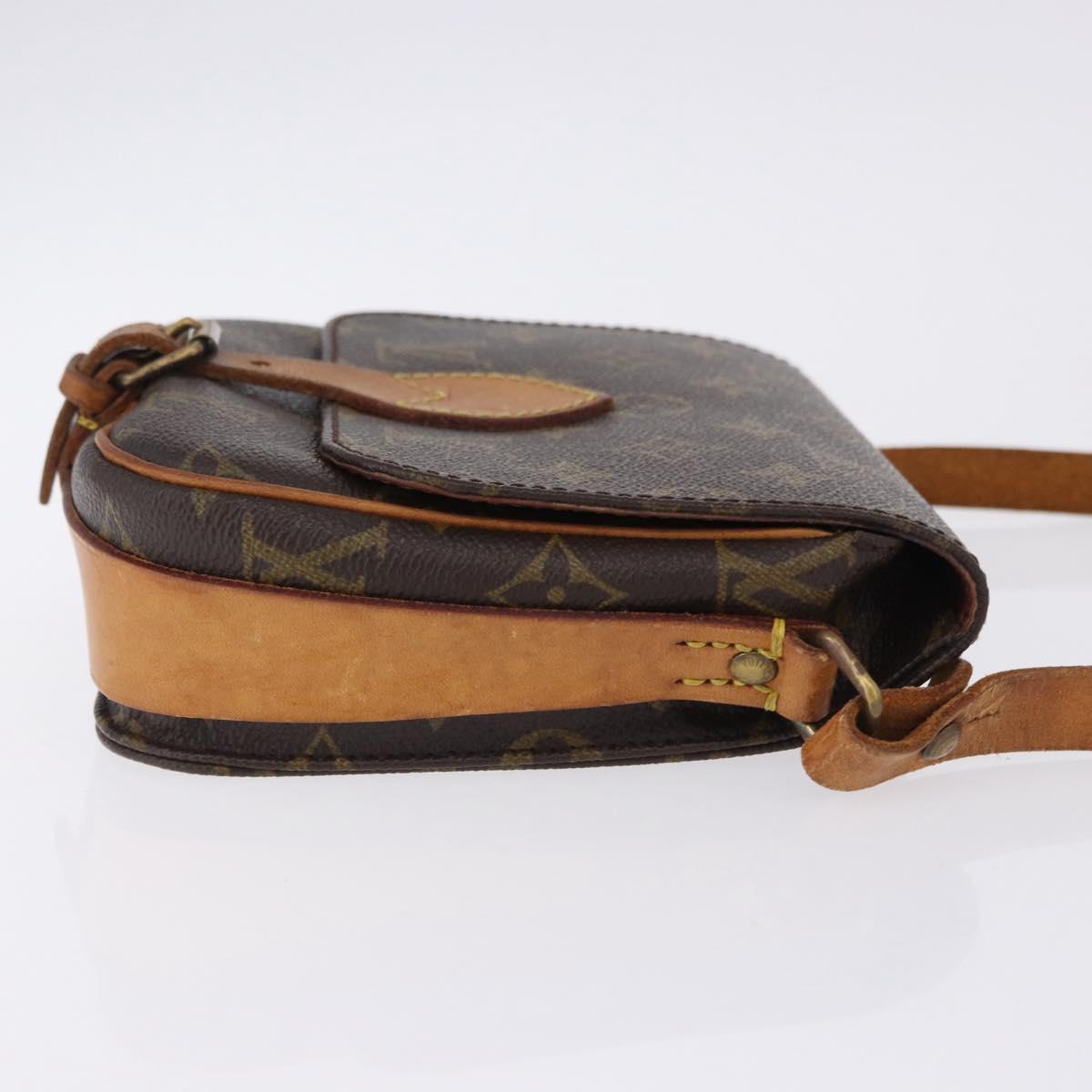 LOUIS VUITTON Monogram Cartouchiere PM Shoulder Bag M51254 LV Auth BA15365