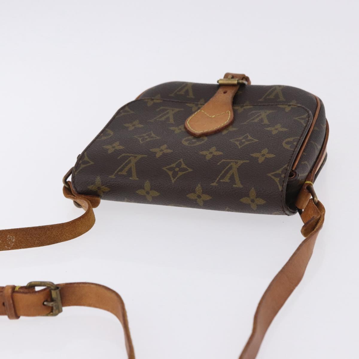 LOUIS VUITTON Monogram Cartouchiere PM Shoulder Bag M51254 LV Auth BA15365