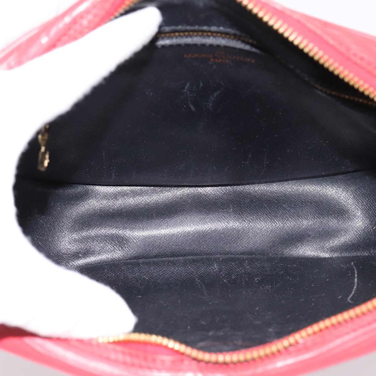 LOUIS VUITTON Epi June Feuille Shoulder Bag Red M52157 LV Auth BA15370