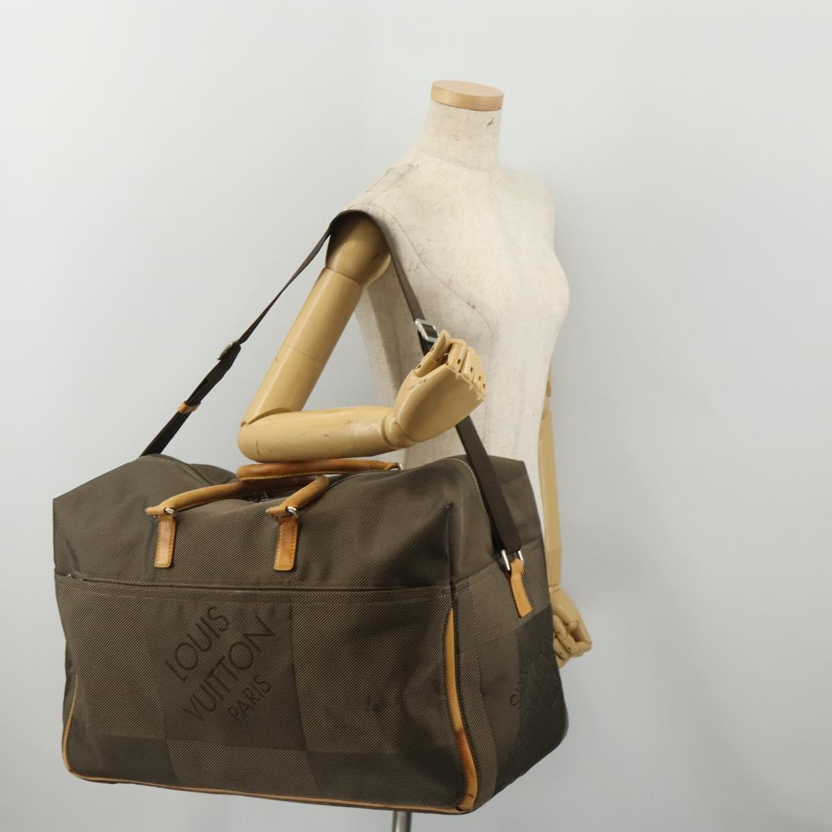 LOUIS VUITTON Damier Geant Suvlan Boston Bag 2way Tail M93015 LV Auth BA15375