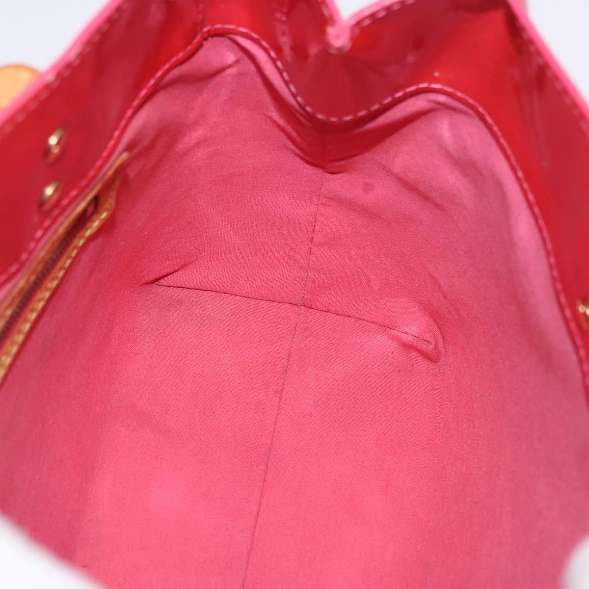 LOUIS VUITTON Monogram Vernis Reade PM Hand Bag Fran Boise M9132F Auth BA15385