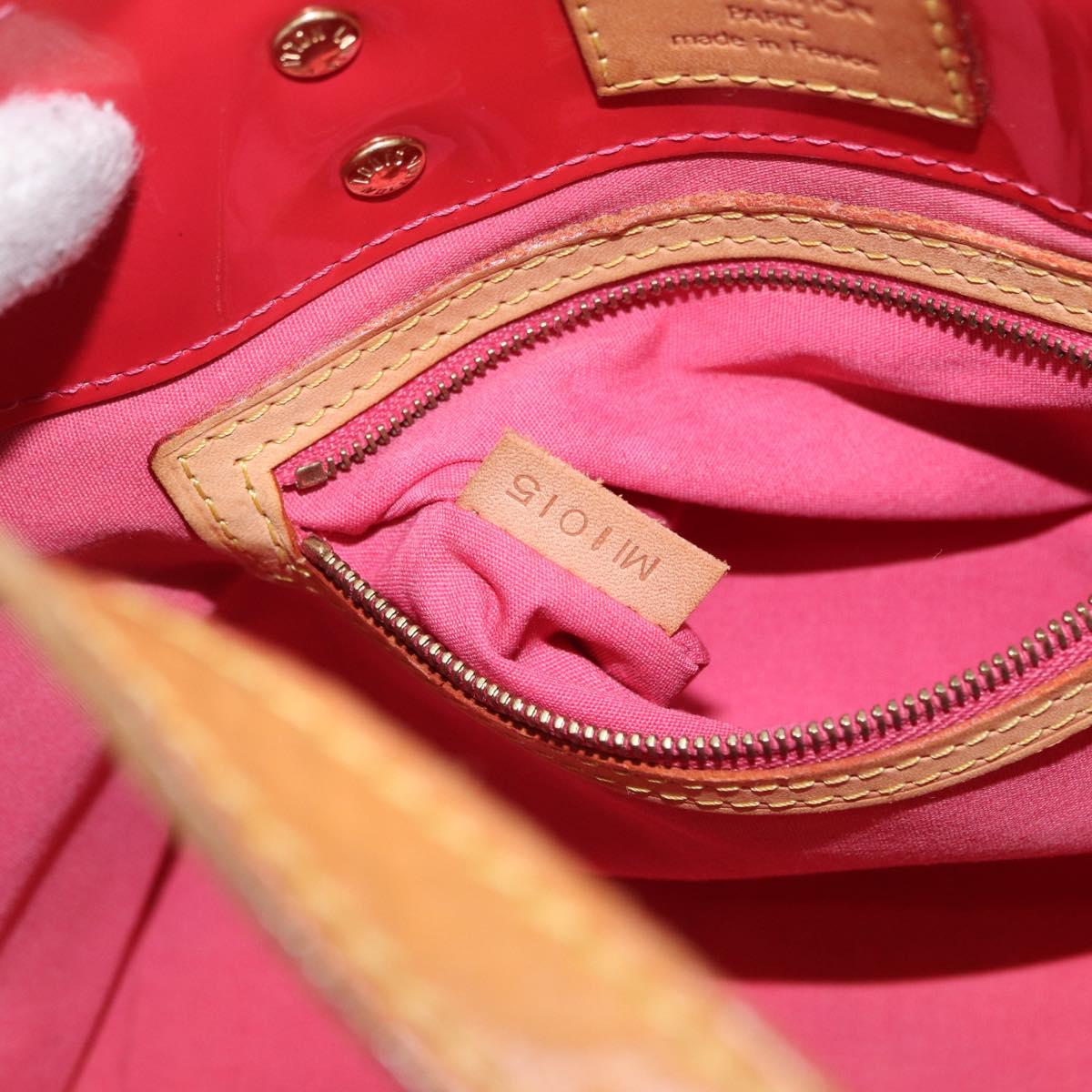 LOUIS VUITTON Monogram Vernis Reade PM Hand Bag Fran Boise M9132F Auth BA15385