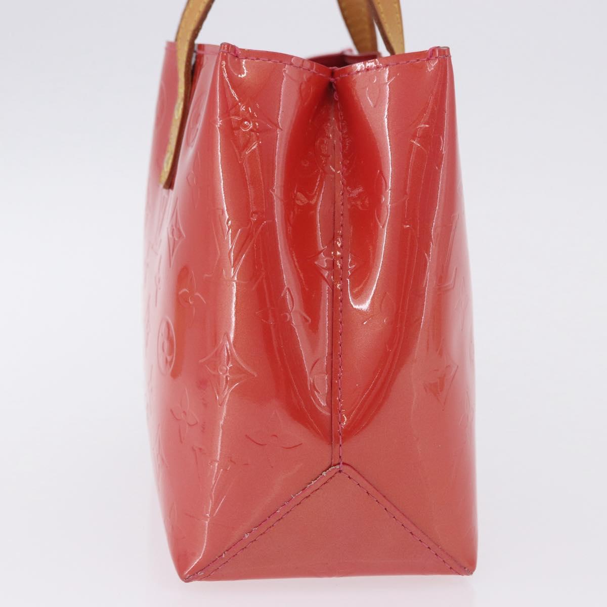 LOUIS VUITTON Monogram Vernis Reade PM Hand Bag Fran Boise M9132F Auth BA15385