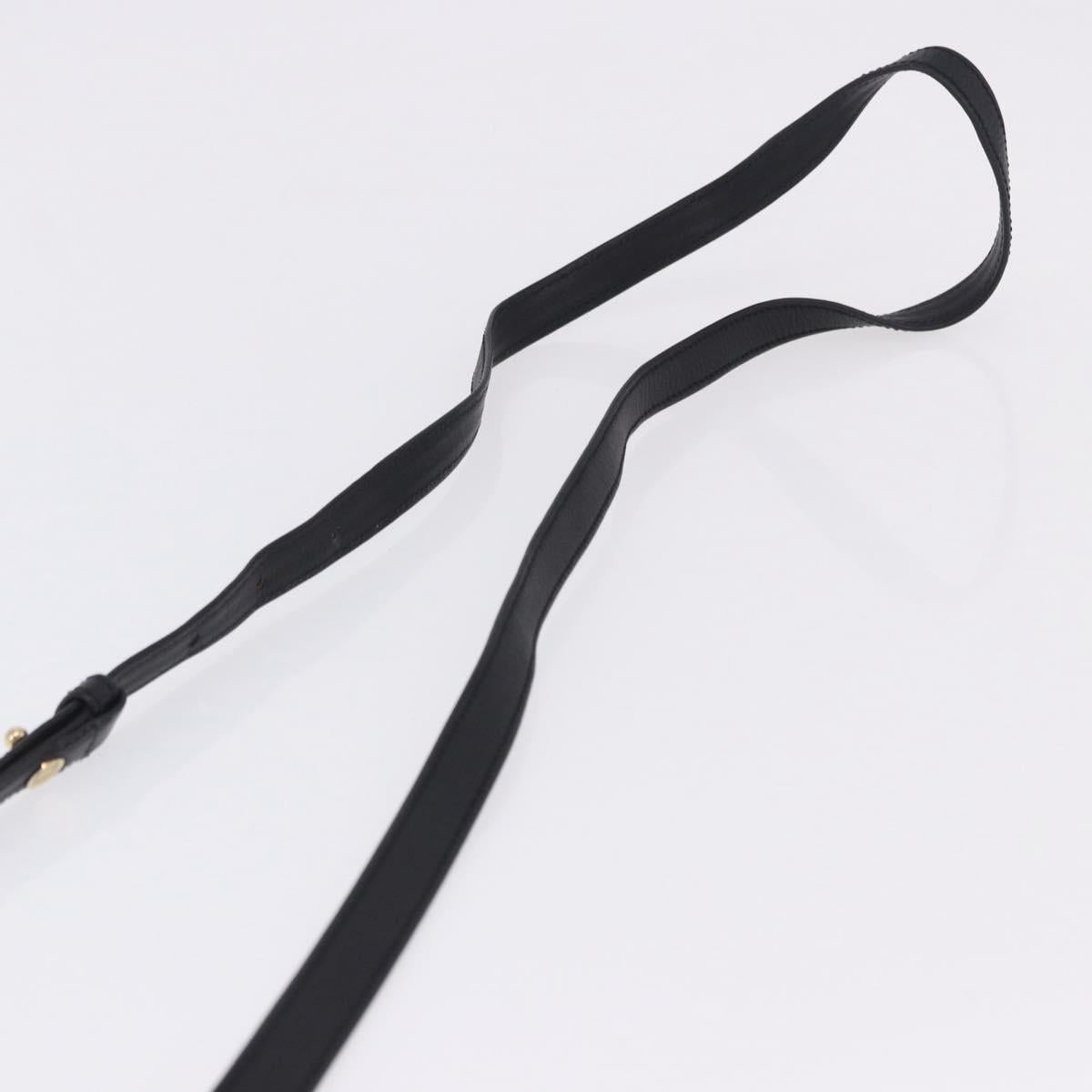 LOEWE Anagram Shoulder Bag Suede Khaki Black Auth BA15386