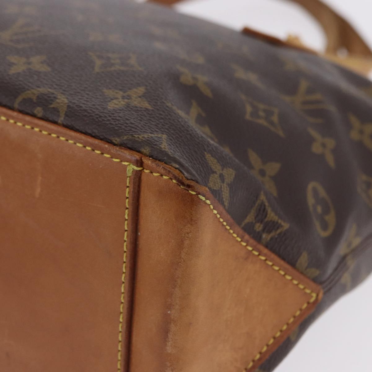 LOUIS VUITTON Monogram Cabas Piano Tote Bag M51148 LV Auth BA15405
