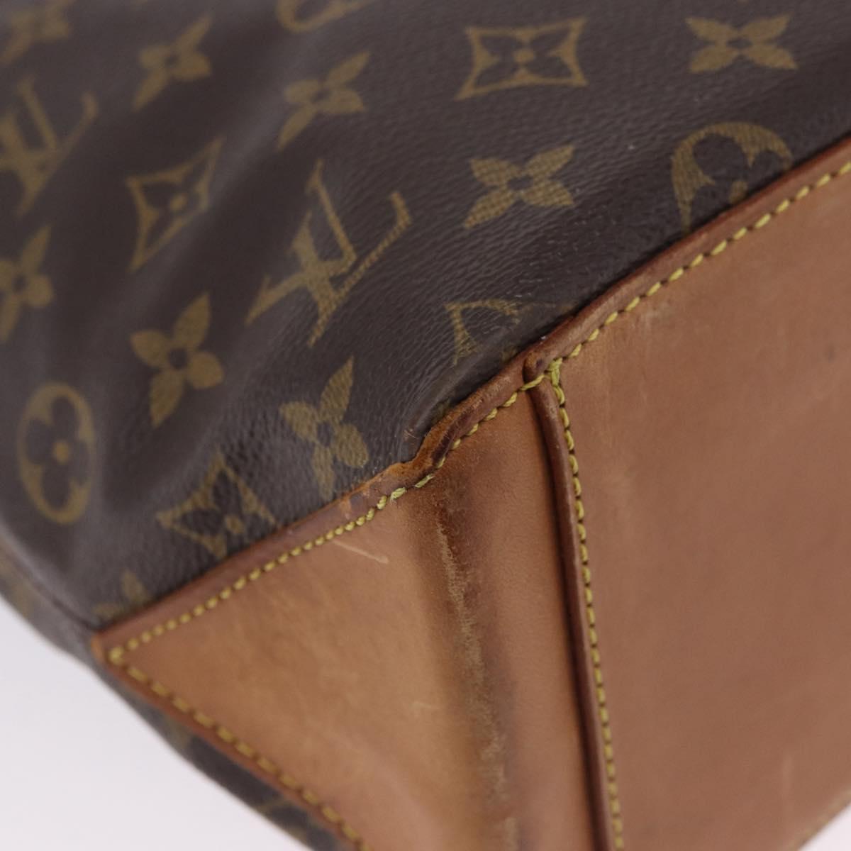 LOUIS VUITTON Monogram Cabas Piano Tote Bag M51148 LV Auth BA15405