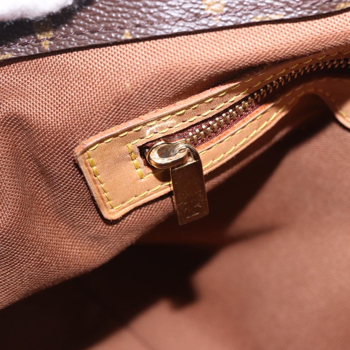 LOUIS VUITTON Monogram Cabas Piano Tote Bag M51148 LV Auth BA15405