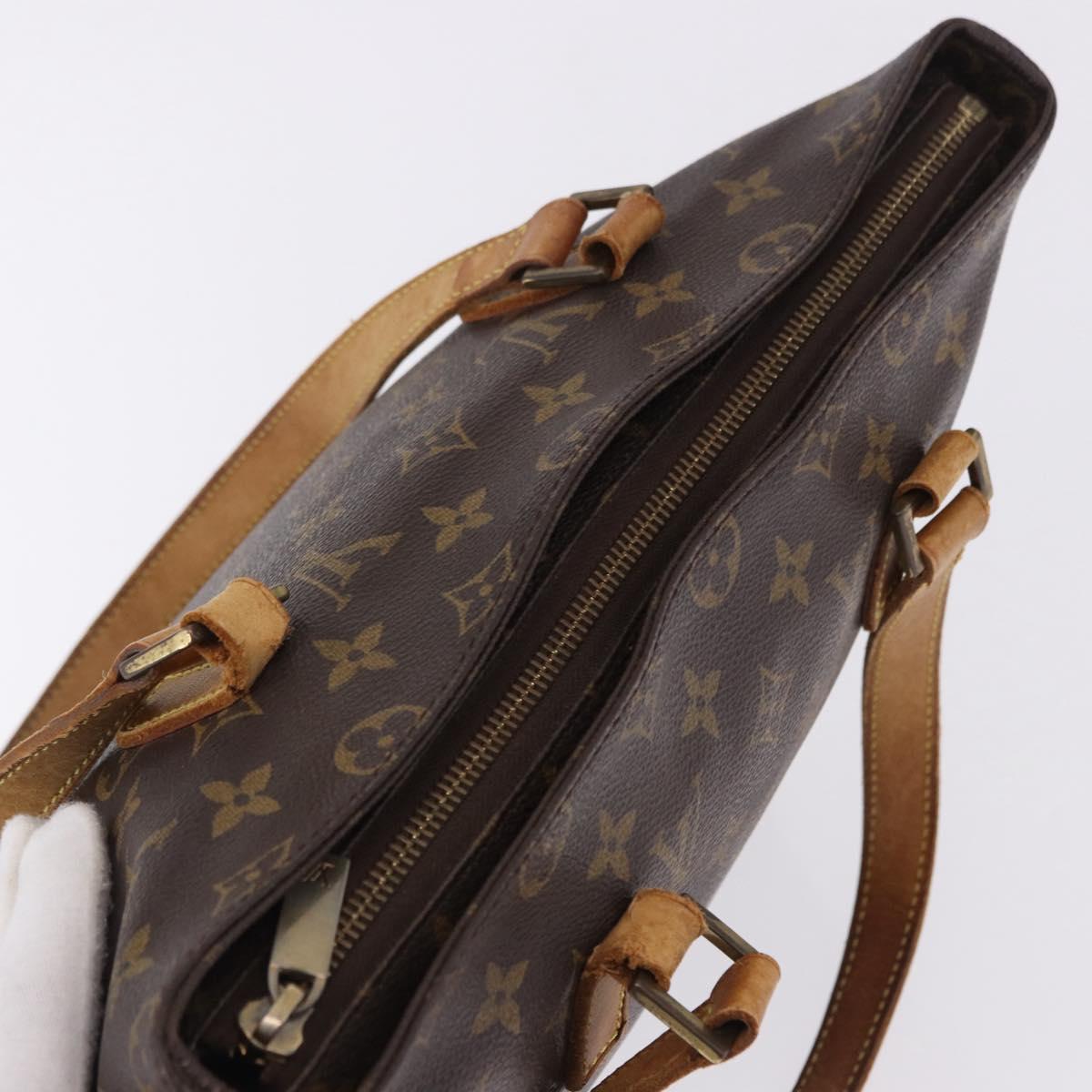LOUIS VUITTON Monogram Cabas Piano Tote Bag M51148 LV Auth BA15405