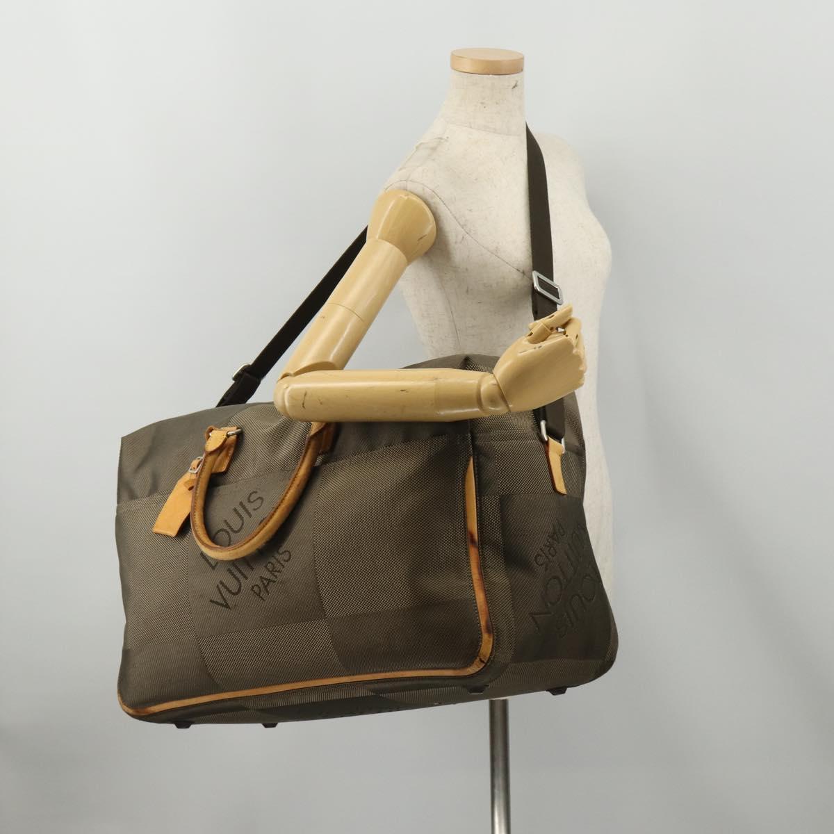 LOUIS VUITTON Damier Geant Suvlan Boston Bag 2way Tail M93015 LV Auth BA15409