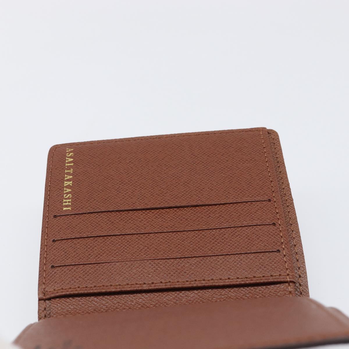 LOUIS VUITTON Monogram Porte Billets 6 Cartes Crdit Case M60929 LV Auth BA15414
