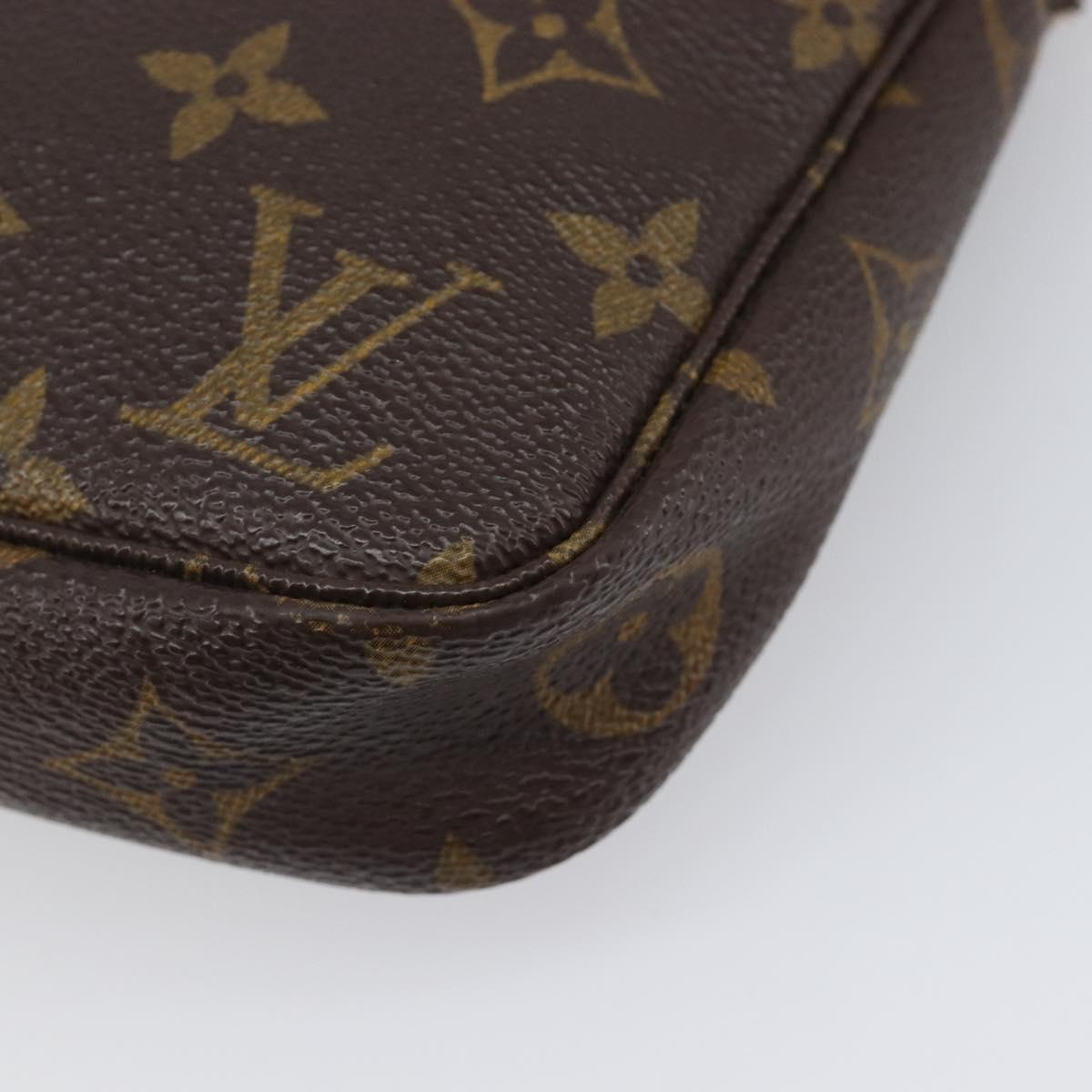 LOUIS VUITTON Monogram Pochette Accessoires Pouch M51980 LV Auth BA15426