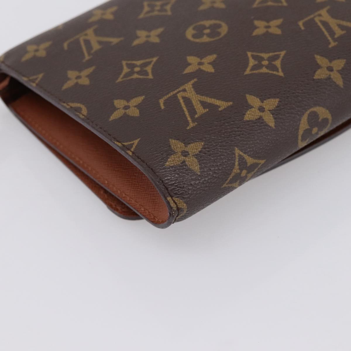 LOUIS VUITTON Monogram Bordeaux 24 Shoulder Bag M51798 LV Auth BA15427