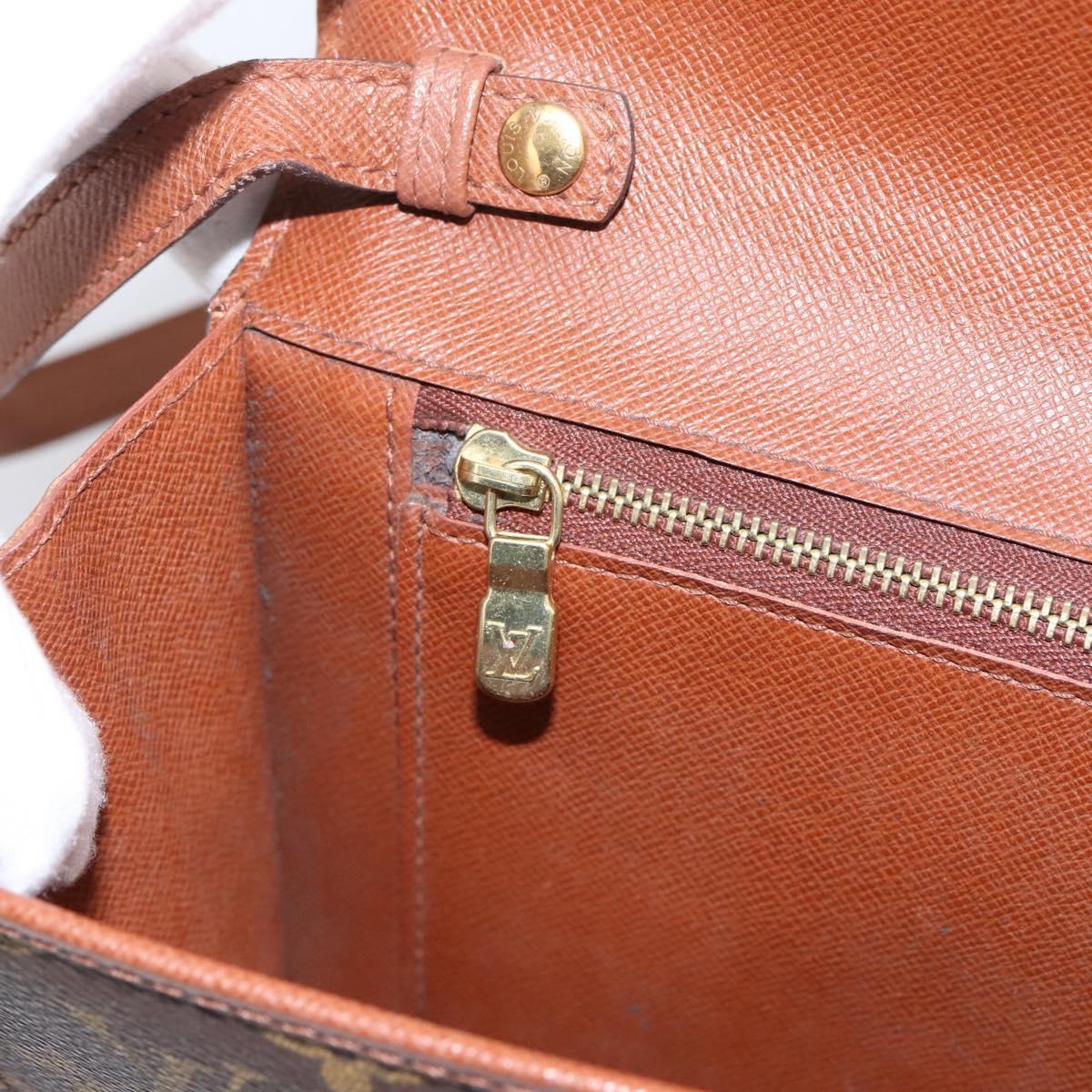 LOUIS VUITTON Monogram Bordeaux 24 Shoulder Bag M51798 LV Auth BA15427