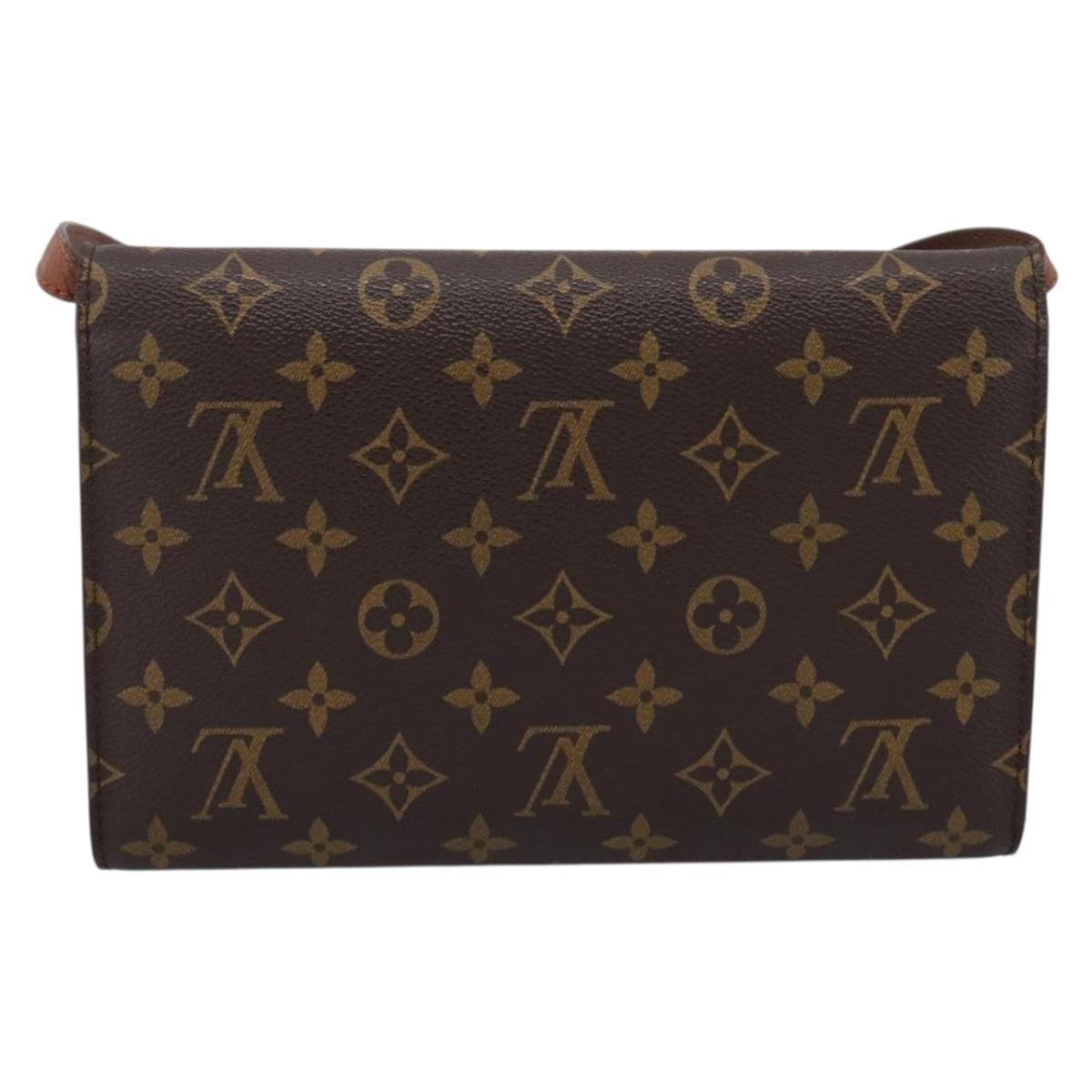 LOUIS VUITTON Monogram Bordeaux 24 Shoulder Bag M51798 LV Auth BA15427
