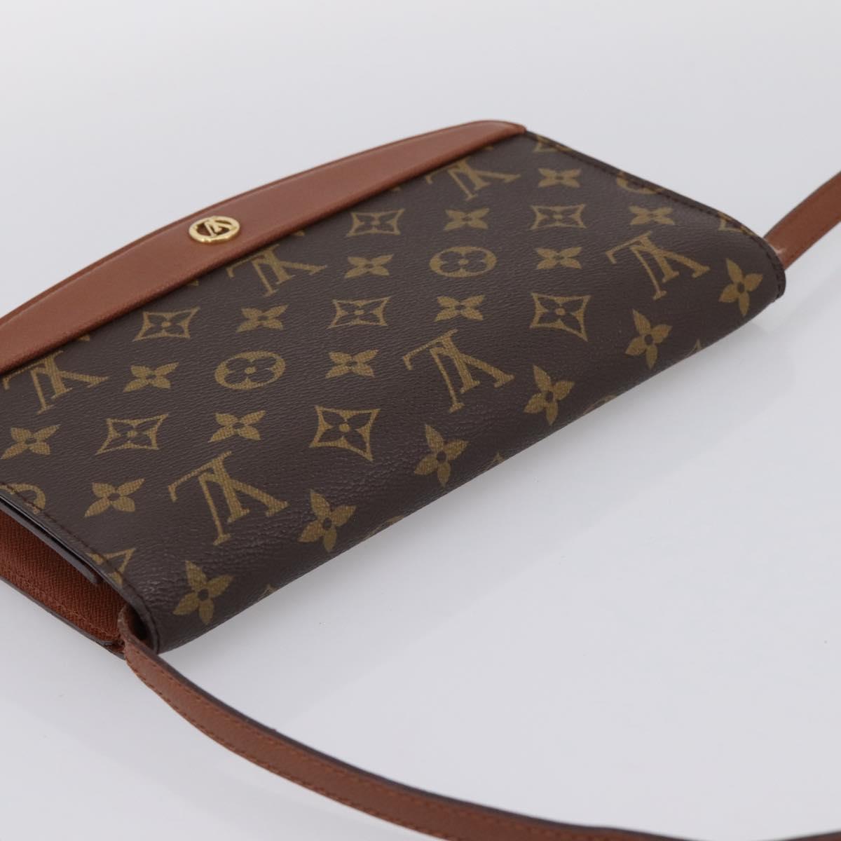 LOUIS VUITTON Monogram Bordeaux 24 Shoulder Bag M51798 LV Auth BA15427