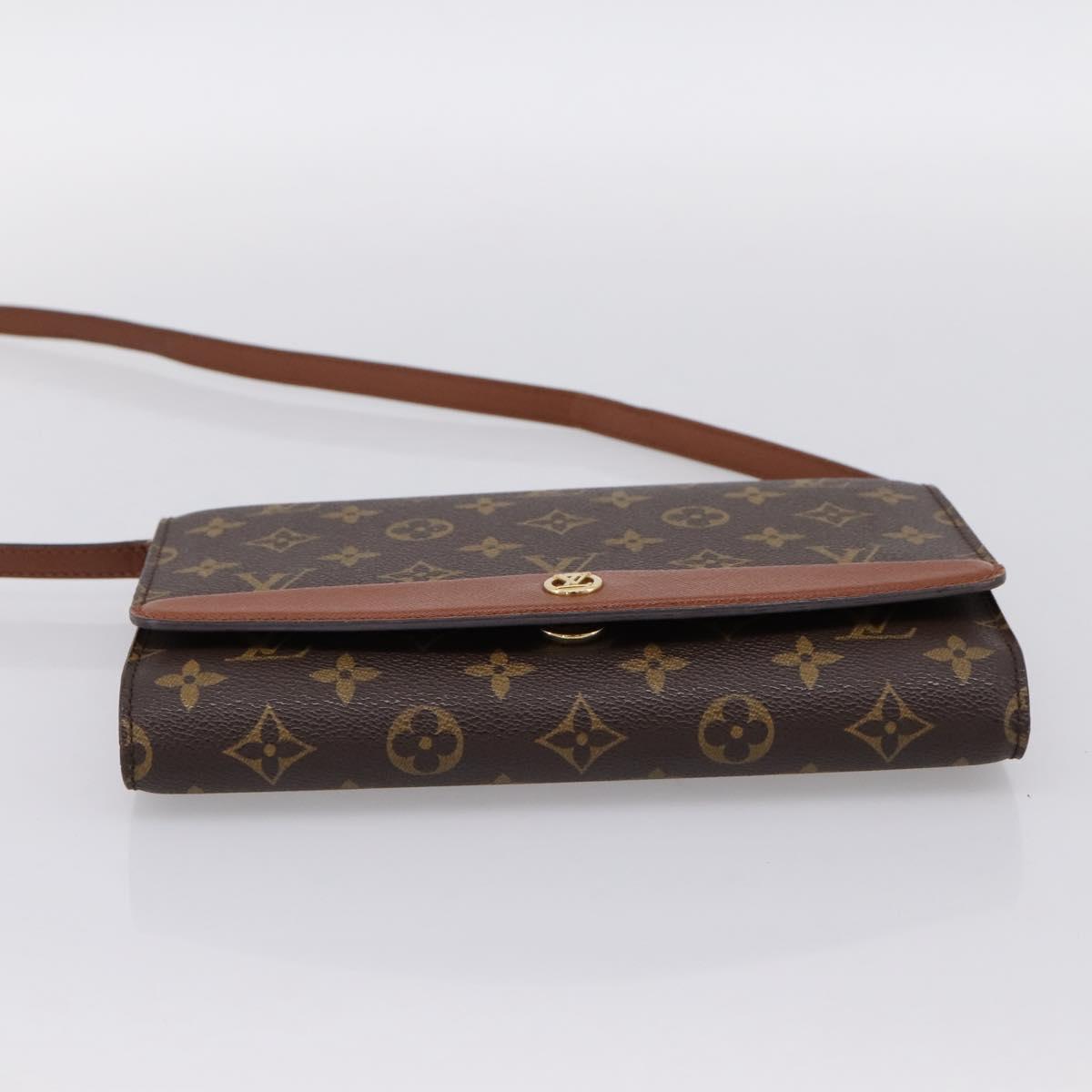 LOUIS VUITTON Monogram Bordeaux 24 Shoulder Bag M51798 LV Auth BA15427