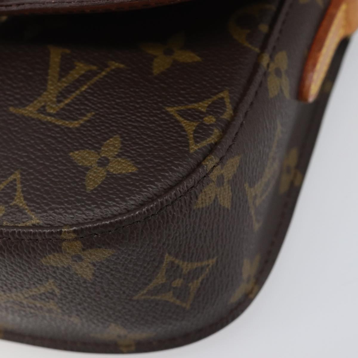 LOUIS VUITTON Monogram Saint Cloud PM Shoulder Bag M51244 LV Auth BA15431A