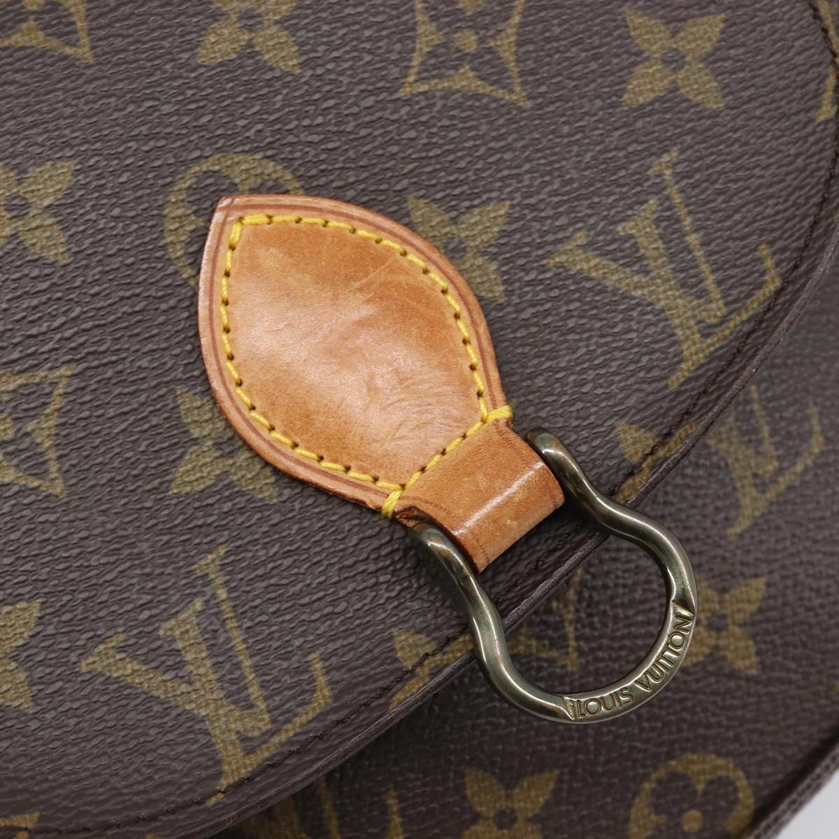 LOUIS VUITTON Monogram Saint Cloud PM Shoulder Bag M51244 LV Auth BA15431A