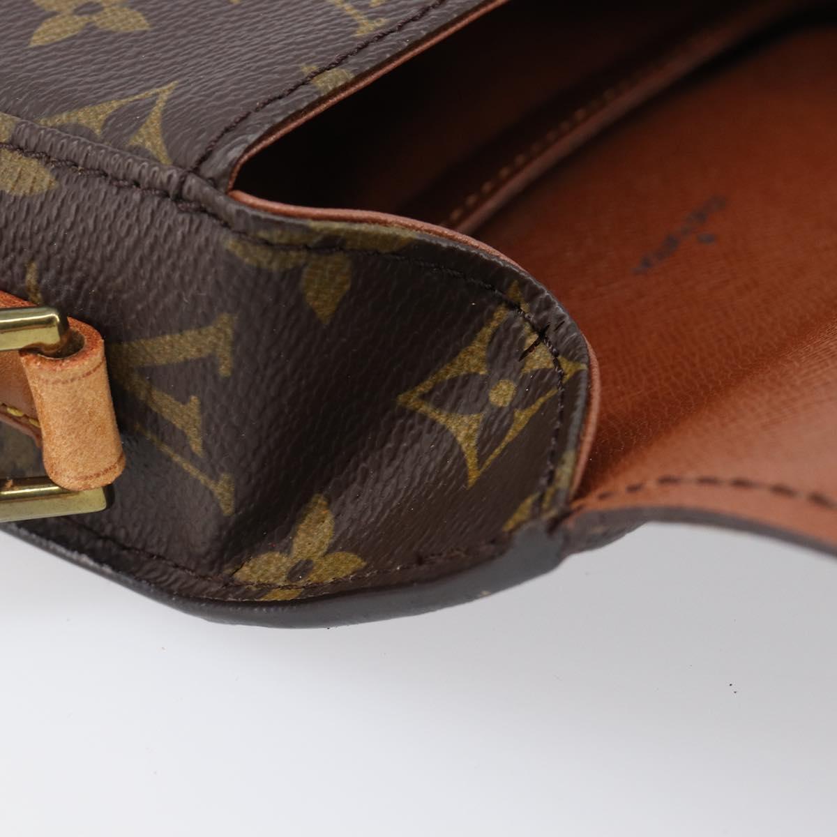 LOUIS VUITTON Monogram Saint Cloud PM Shoulder Bag M51244 LV Auth BA15431A