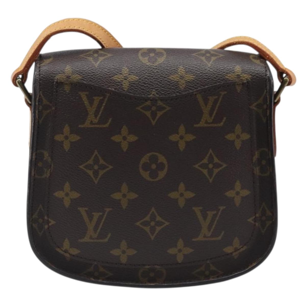 LOUIS VUITTON Monogram Saint Cloud PM Shoulder Bag M51244 LV Auth BA15431A