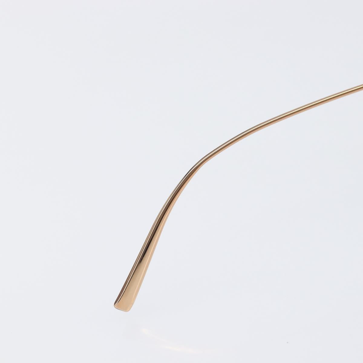 BVLGARI Sunglasses Plastic Black Gold Tone Auth BA15436V