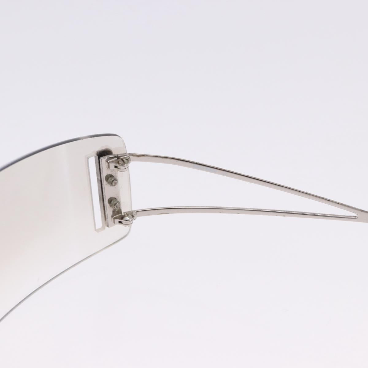 Christian Dior MIUMIU PRADA Sunglasses Plastic 3 Set Black Silver Auth BA15439
