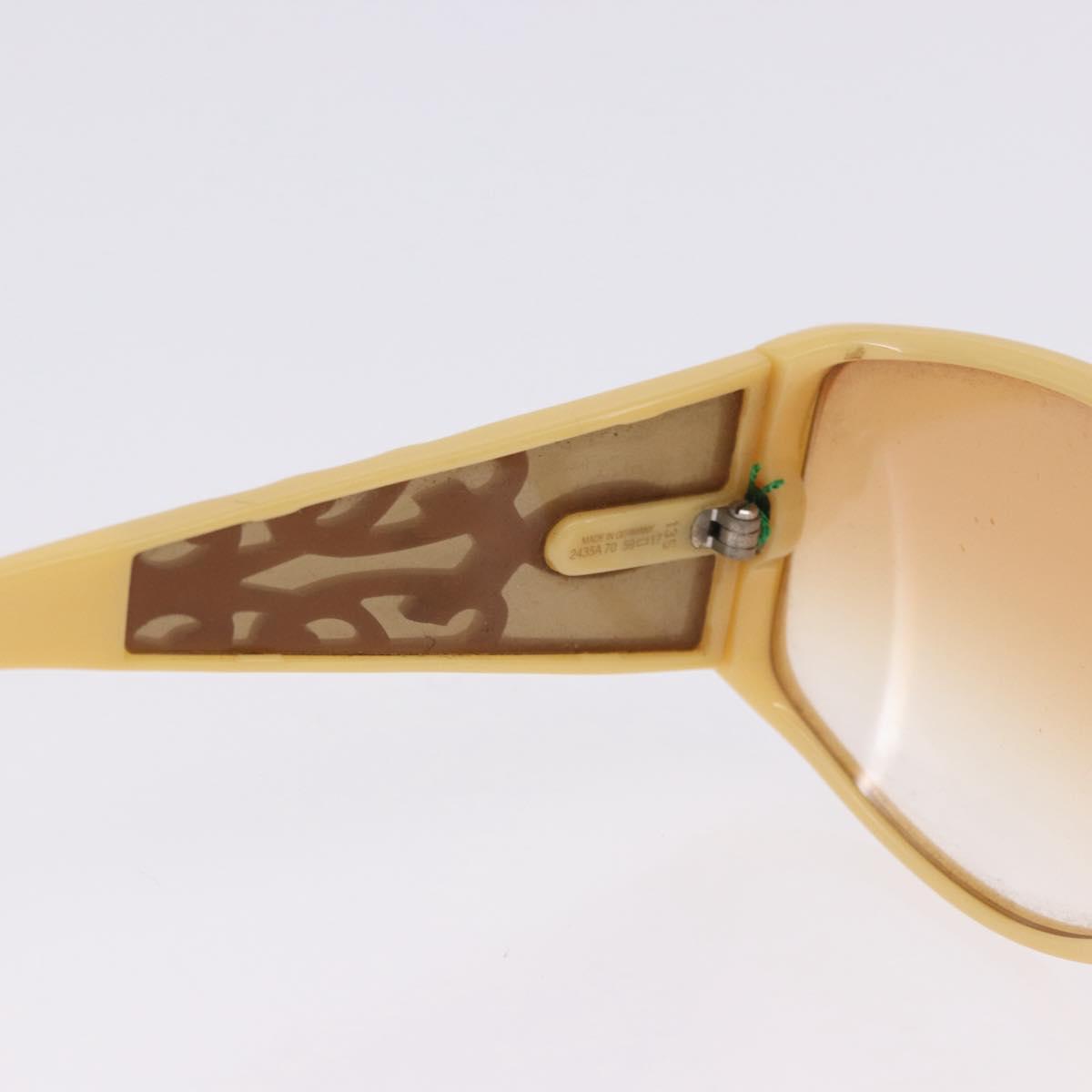 Christian Dior MIUMIU PRADA Sunglasses Plastic 3 Set Black Silver Auth BA15439