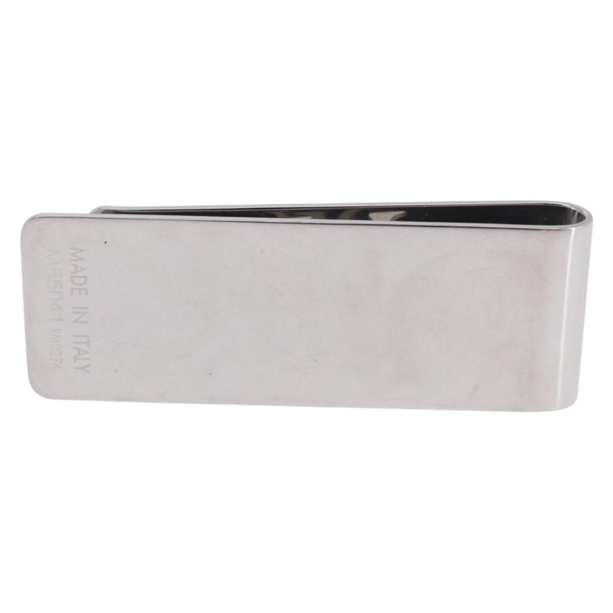 LOUIS VUITTON Bill Clip Champs Elysées Money Clip Metal M65041 LV Auth BA15464M