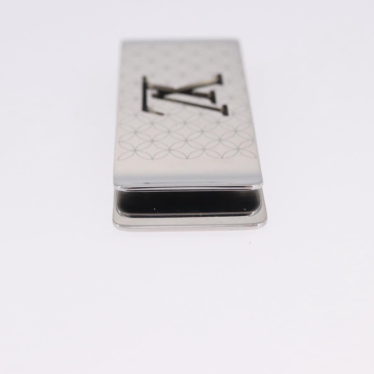 LOUIS VUITTON Bill Clip Champs Elysées Money Clip Metal M65041 LV Auth BA15464M