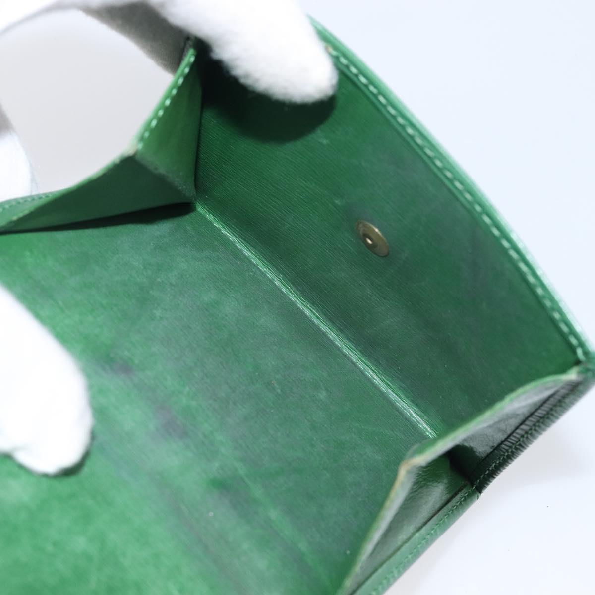 LOUIS VUITTON Epi Wallet 5 Set Red Green Blue LV Auth BA15469