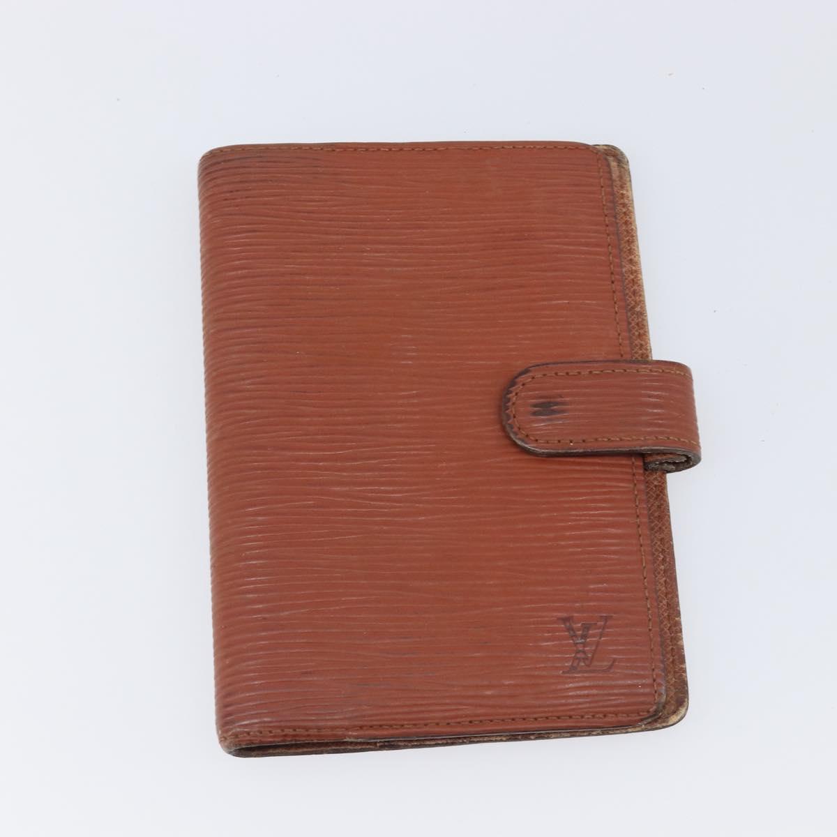 LOUIS VUITTON Epi 5 Set Wallet Red Yellow Green LV Auth BA15470