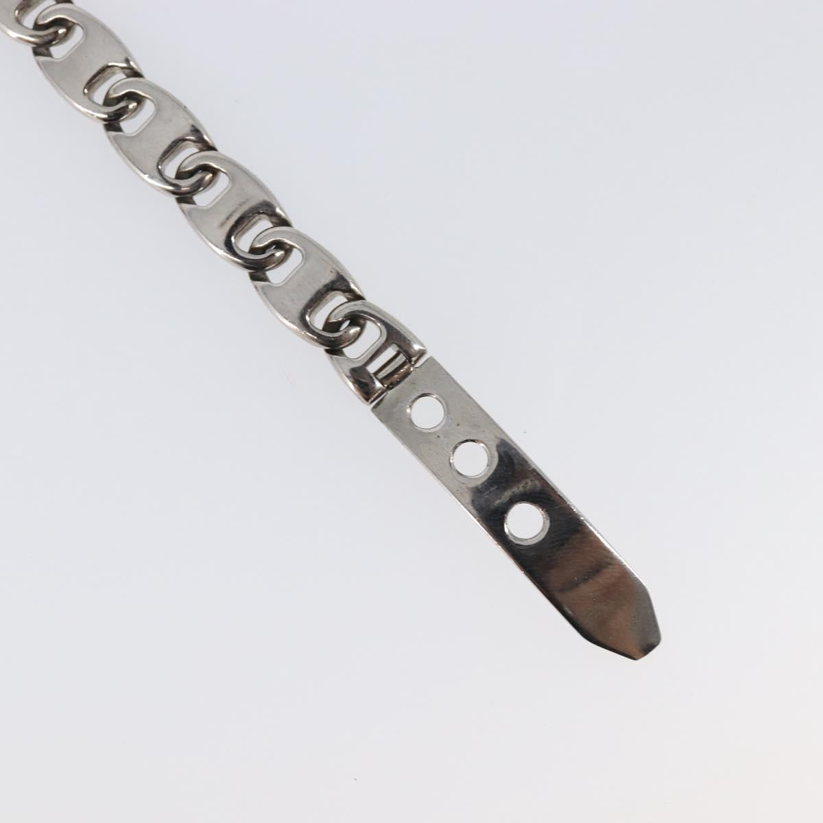 Salvatore Ferragamo Bracelet Metal Silver Auth BA15472A