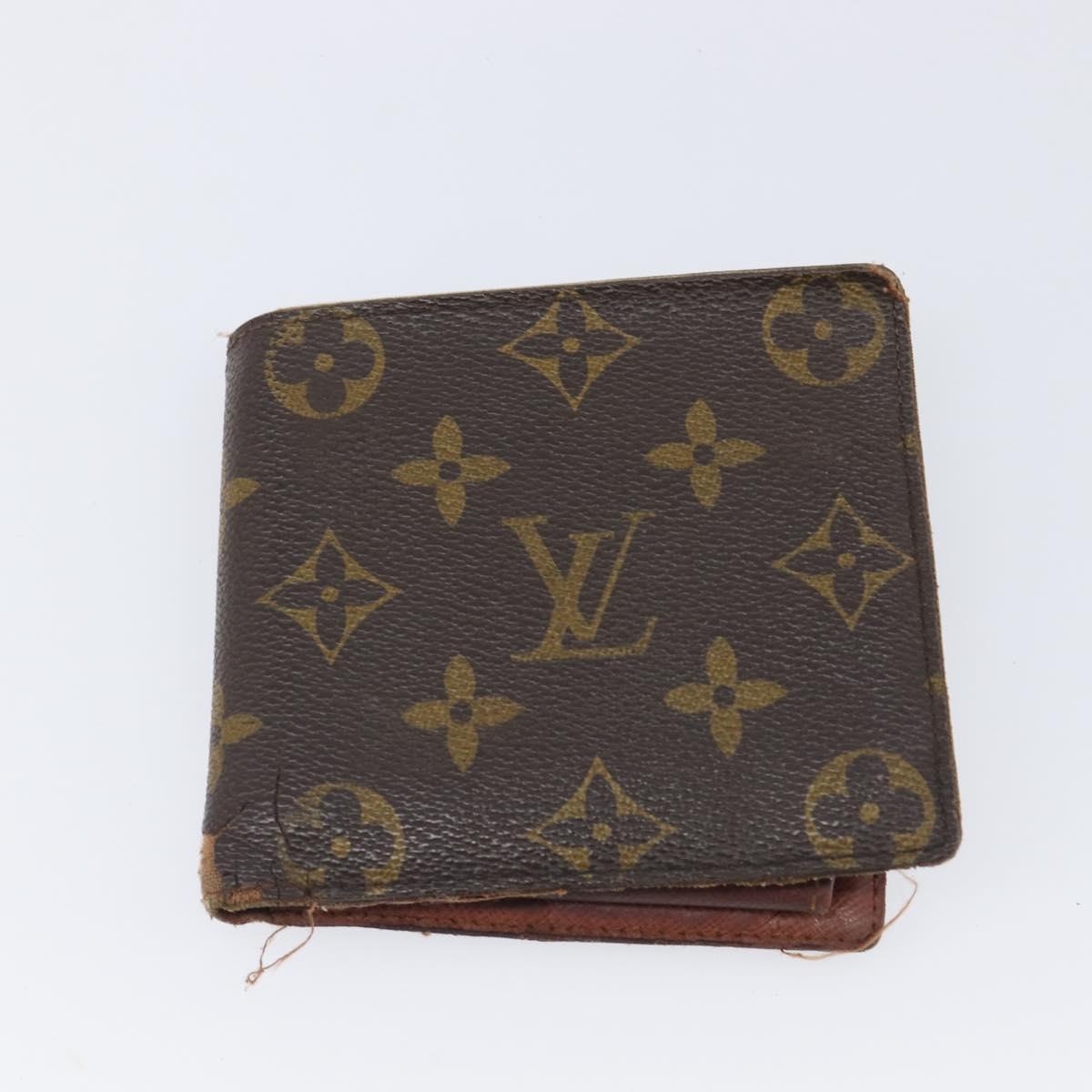 LOUIS VUITTON Monogram Wallet 5 Set LV Auth BA15478