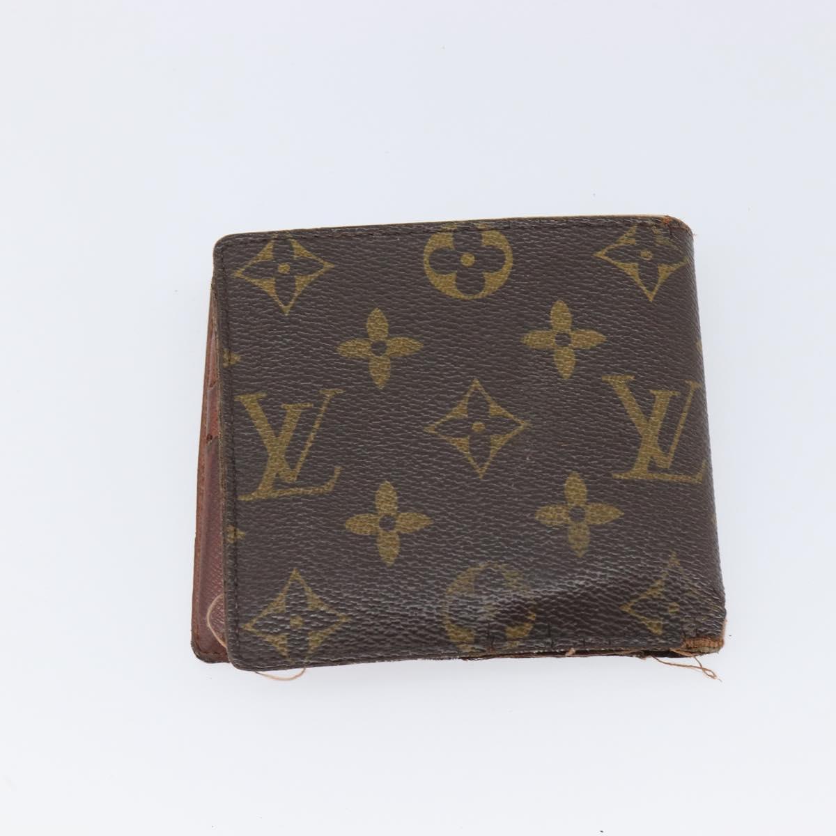 LOUIS VUITTON Monogram Wallet 5 Set LV Auth BA15478