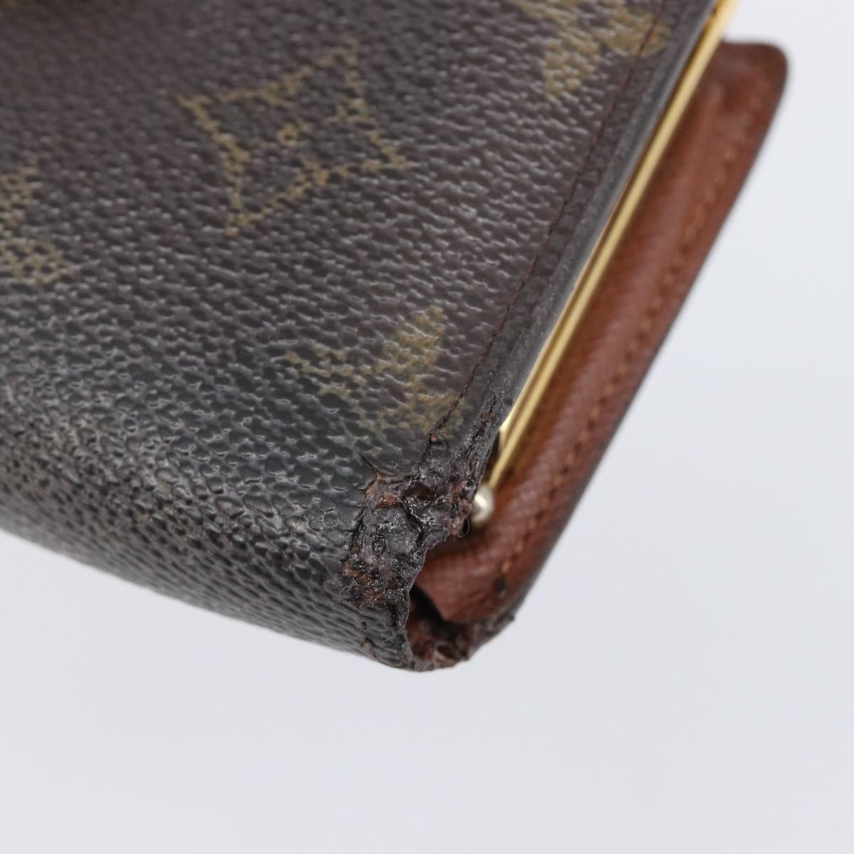LOUIS VUITTON Monogram Wallet 5 Set LV Auth BA15478