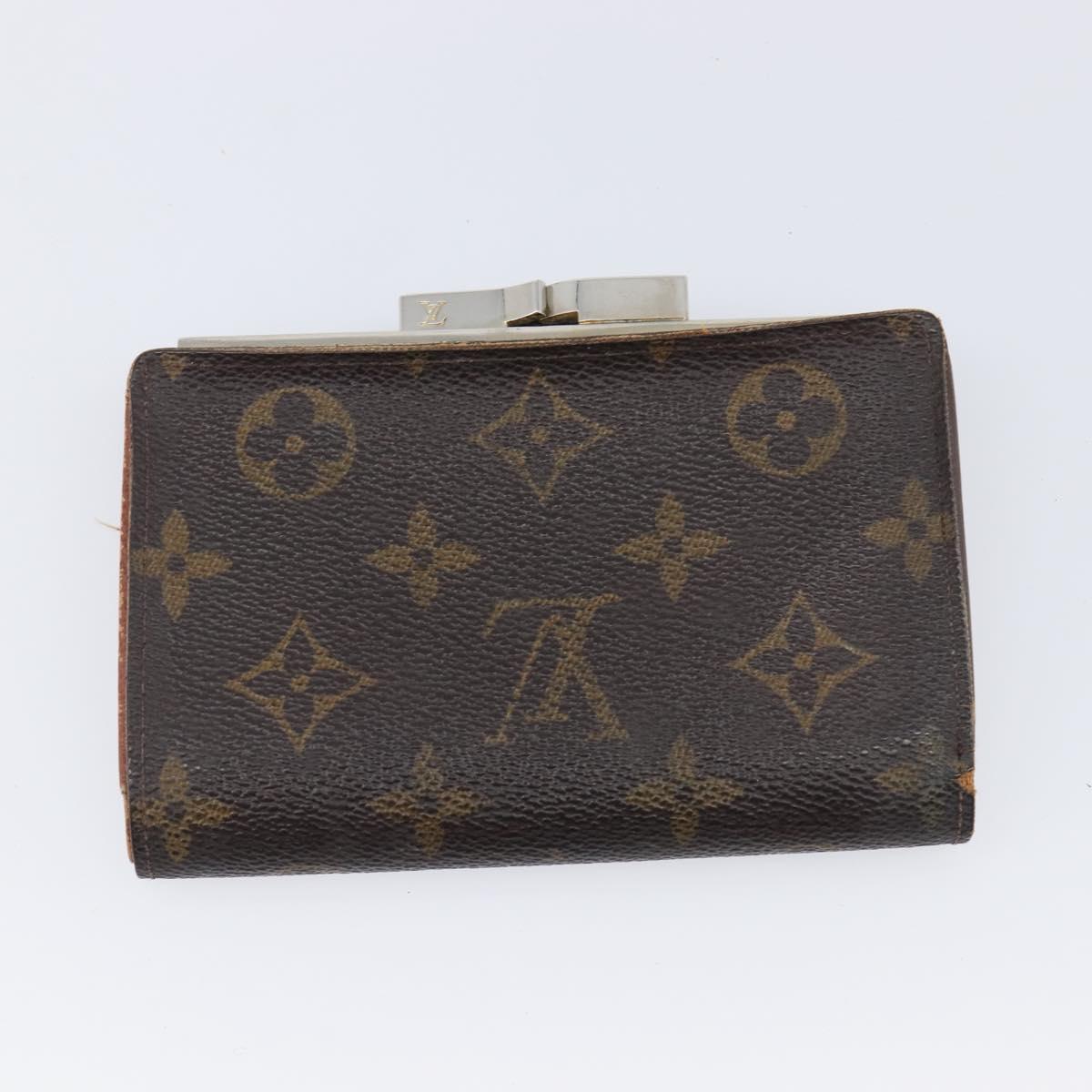 LOUIS VUITTON Monogram Wallet 5 Set LV Auth BA15479