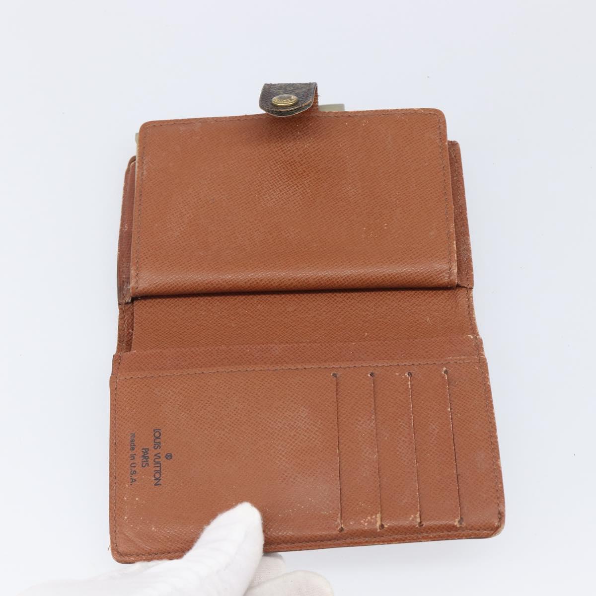 LOUIS VUITTON Monogram Wallet 5 Set LV Auth BA15479